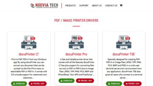 cuPrinter | Windows アプリケーション PDF コンピュータ