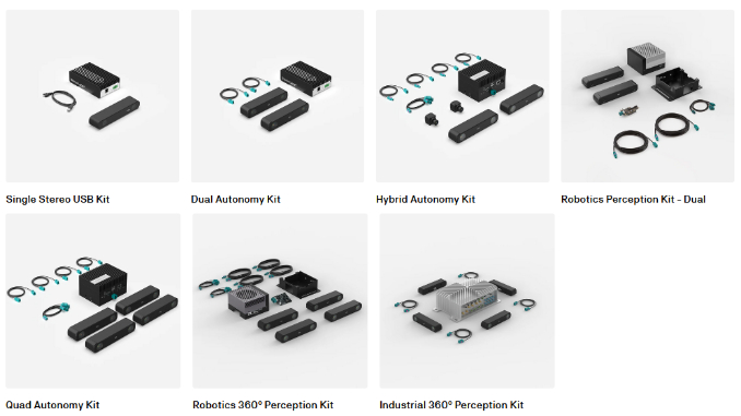 StereoLabs Bundles（3D cameras kits）